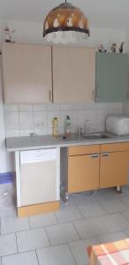 Virtuvė arba virtuvėlė apgyvendinimo įstaigoje Bei Käthe
