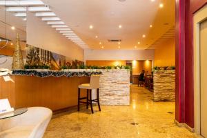 Koupelna v ubytování Pompeu Rio Hotel