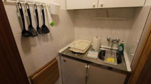 Kuchnia lub aneks kuchenny w obiekcie Apartment Kreslin