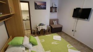 Telewizja i/lub zestaw kina domowego w obiekcie Apartment Kreslin