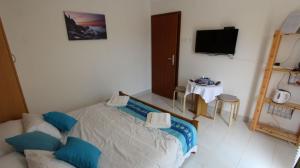 Łóżko lub łóżka w pokoju w obiekcie Apartment Kreslin