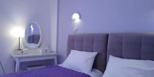 Letto o letti in una camera di Studios Spiros Parga