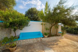 Ogród w obiekcie Villa SALENTO2 -doppio terrazzo panoramico vista mare mozzafiato immersa nella natura