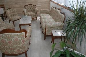 Posezení v ubytování Hotel Meltemi