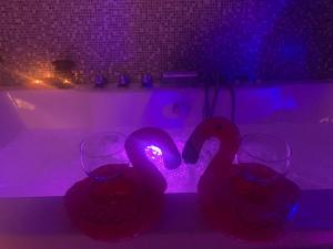Fotografia z galérie ubytovania Apartament z JACUZZI dla DWOJGA przy PROMENADZIE v destinácii Ełk