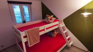 Postel nebo postele na pokoji v ubytování Le Walker