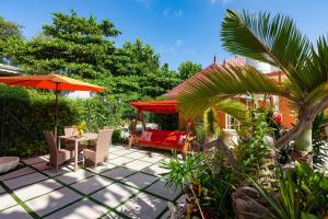 Zahrada ubytování Oceane Self Catering