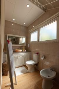 Koupelna v ubytování Oceane Self Catering