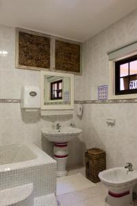 Koupelna v ubytování Oceane Self Catering