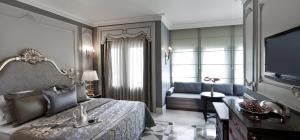 Postel nebo postele na pokoji v ubytování Ali Bey Resort Sorgun