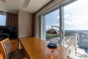 阿索西亚新横滨酒店(Hotel Associa Shin-Yokohama)的休息区