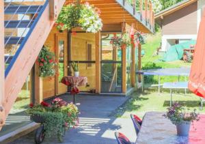 Zahrada ubytování Bnb la Péniche