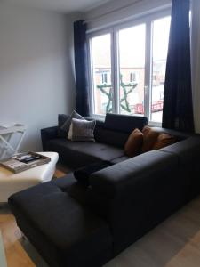 
A seating area at Apartment Zeebrugge
