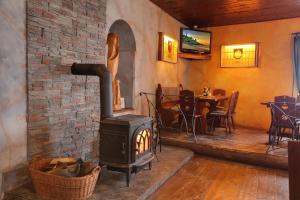 Posezení v ubytování Hotel Plesivec