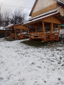 микуличин на долоні v zimě