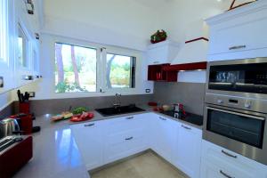 Η κουζίνα ή μικρή κουζίνα στο Villa Susy al mare