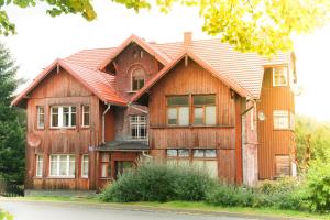 Budynek, w którym mieści się apartament