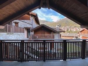 Nespecifikovaný výhled na hory nebo výhled na hory při pohledu z apartmánu