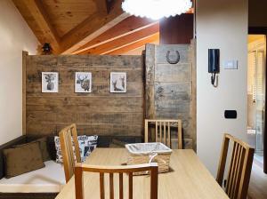 Posezení v ubytování Chalet Nocciolini