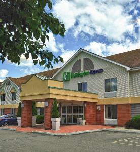 a hampton inn and suites is shown at Holiday Inn Express Keene, an IHG Hotel in Keene