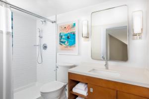 A bathroom at Limetree Beach Resort by Club Wyndham