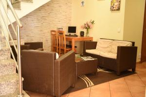 Posezení v ubytování Hotel Rural Rocha da Gralheira