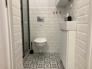 Kúpeľňa v ubytovaní Duo 1 Debniki Apartment