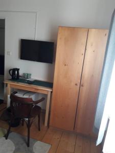 Kuchyň nebo kuchyňský kout v ubytování Penzion Na Střelnici