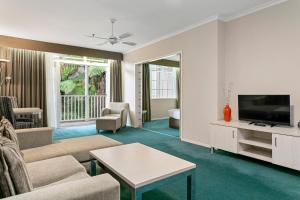 אזור ישיבה ב-Wairakei Resort Taupo