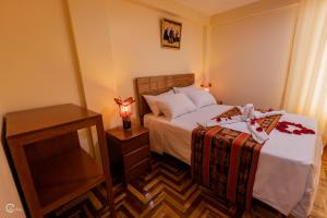 Katil atau katil-katil dalam bilik di Quechua Hostal Recoleta