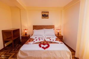Katil atau katil-katil dalam bilik di Quechua Hostal Recoleta