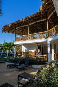 Balkón nebo terasa v ubytování Liquid Dive Resort