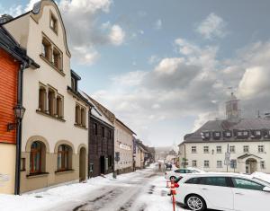 Budova, kde se apartmán nachází