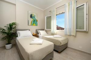 A bed or beds in a room at Casa Dell Amore
