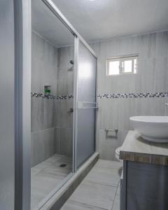 Ein Badezimmer in der Unterkunft Posada del MAR