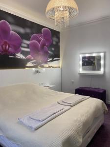 Postel nebo postele na pokoji v ubytování Vladana DELUXE App 2
