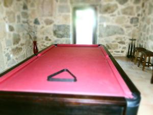 Biliár nebo kulečník v ubytování Quinta da Gandra