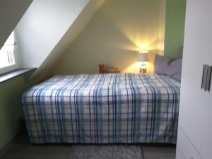 Postel nebo postele na pokoji v ubytování Ferienwohnung Sabine
