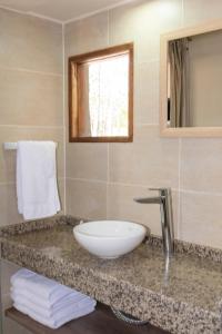 Ένα μπάνιο στο Cabañas "Las Escondidas"