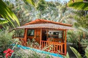 Zahrada ubytování Casitas Las Flores