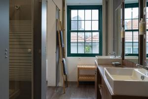 Koupelna v ubytování Clery Porto