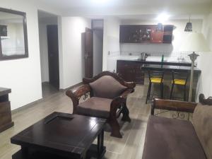 Posezení v ubytování Hostal Jerian