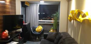 Zona de estar de Apartamento Top em Maceio