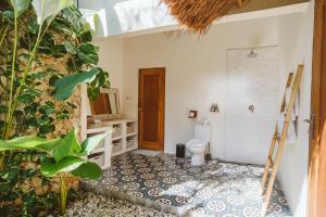Koupelna v ubytování Mana Eco Retreat