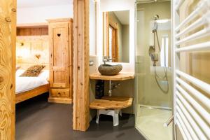 Postelja oz. postelje v sobi nastanitve Hotel Arcangelo 3 stelle Superior