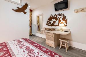 Postelja oz. postelje v sobi nastanitve Hotel Arcangelo 3 stelle Superior