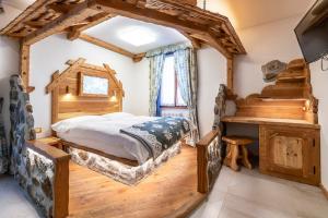 Postelja oz. postelje v sobi nastanitve Hotel Arcangelo 3 stelle Superior
