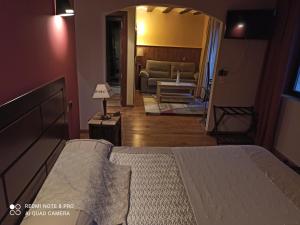 Ein Bett oder Betten in einem Zimmer der Unterkunft Casa Rural La Calera