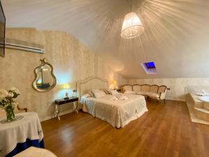 Posteľ alebo postele v izbe v ubytovaní Hotel Principe