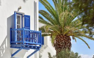 Uma varanda ou terraço em Erato Hotel Mykonos